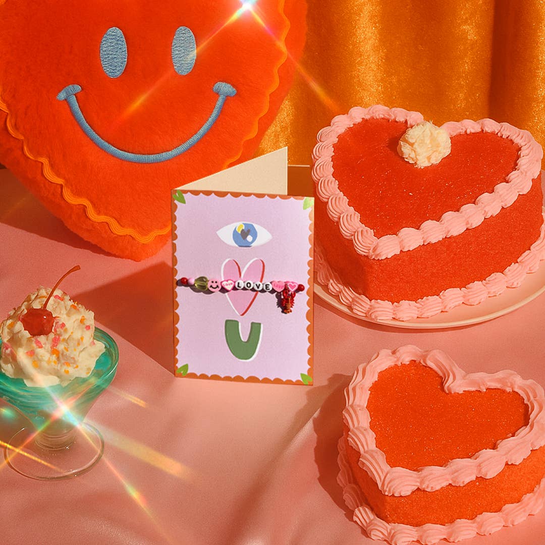 Eye Love U Friendship Bracelet Card