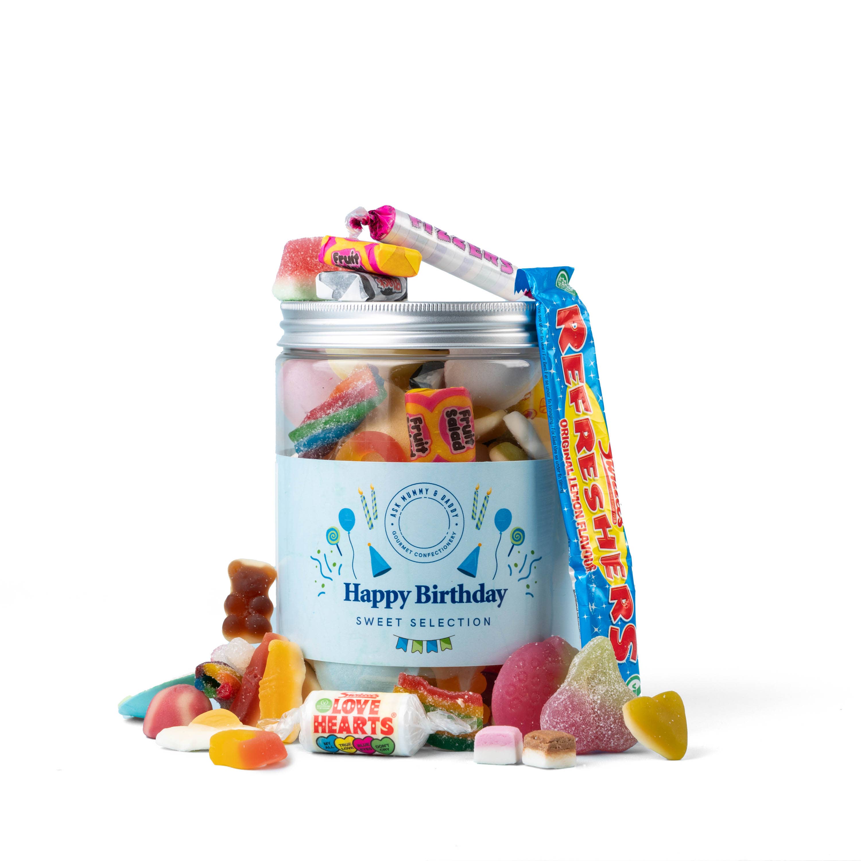 'Let's Celebrate' Blue Sweetie Share Tub