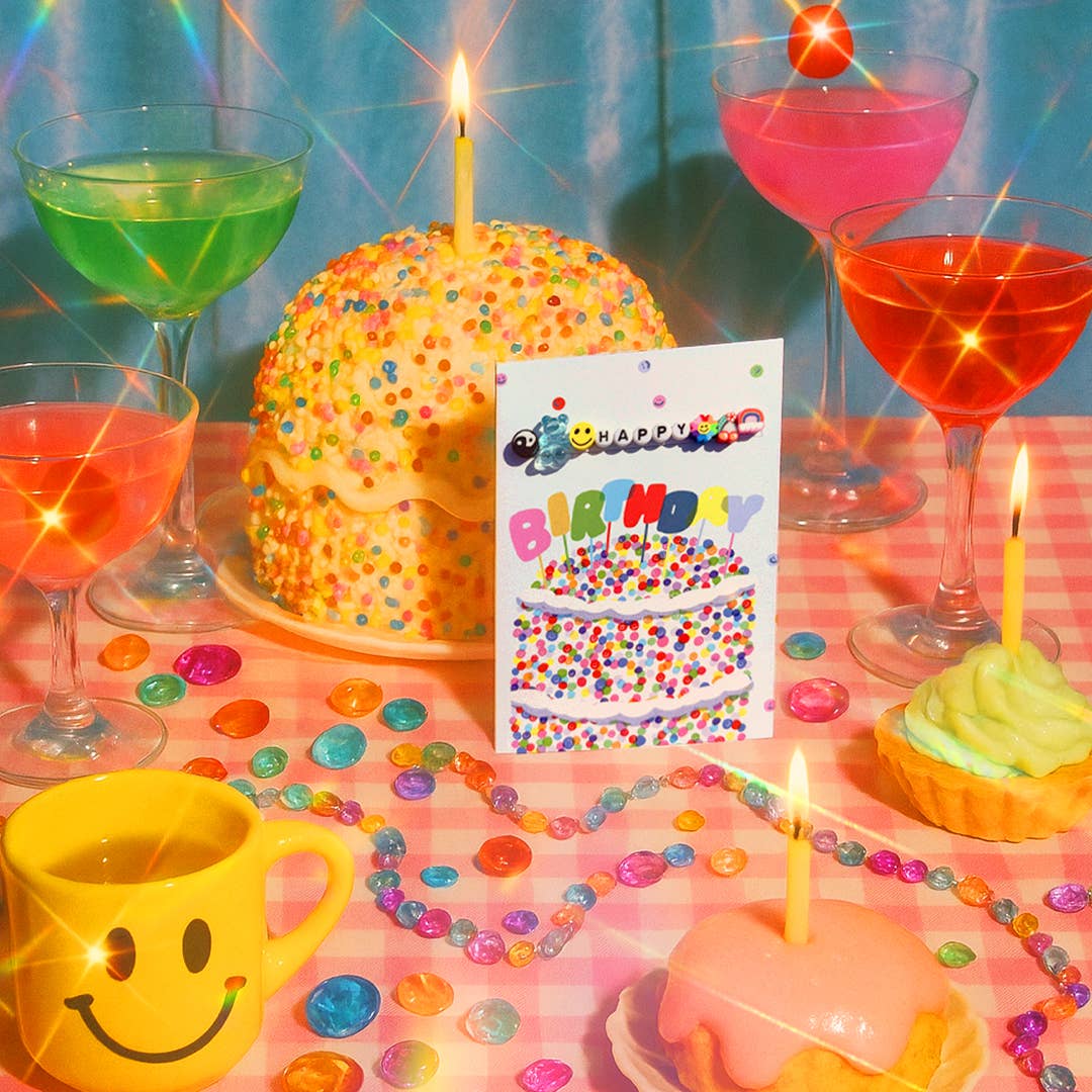 Happy Birthday Friendship Bracelet Card