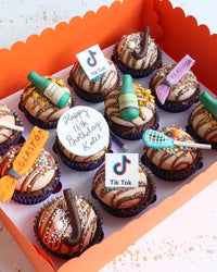 16th Birthday Favourite Things Cupcakes TikTok Festivals Sport