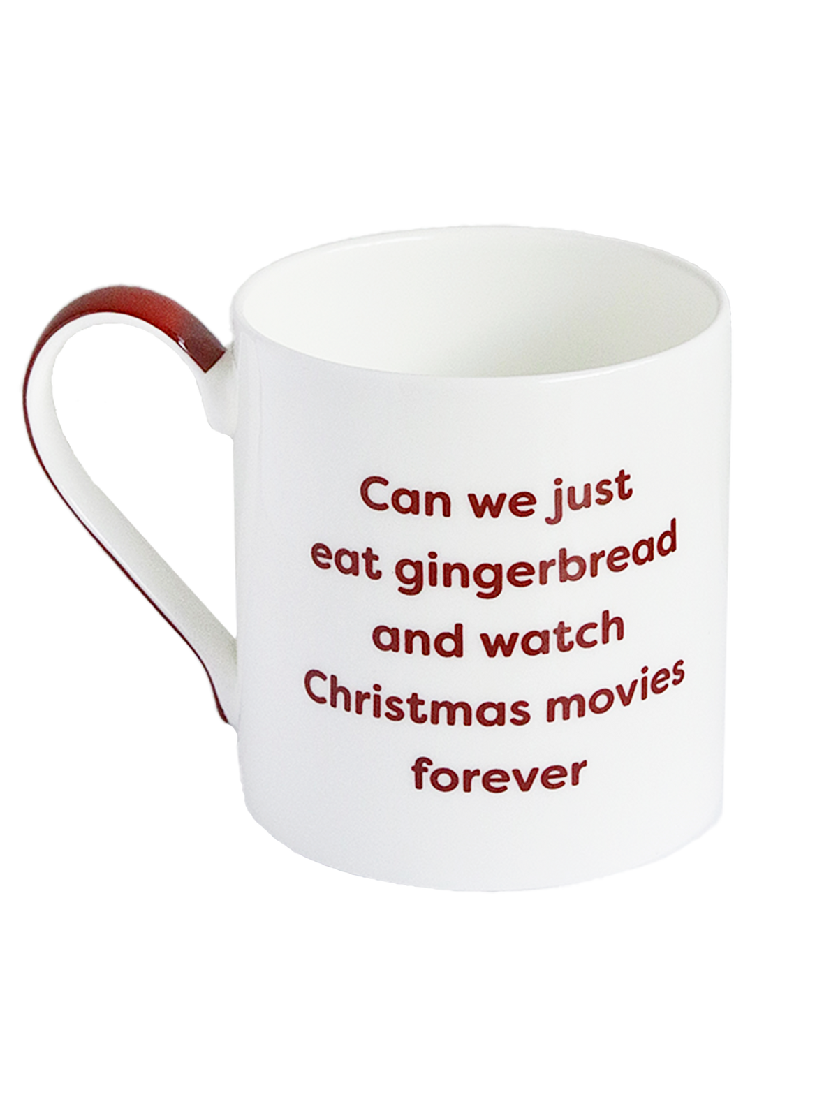 Afternoon Crumbs - Can We Just Eat Gingerbread and Watch Christmas Movies Forever Mug - £16