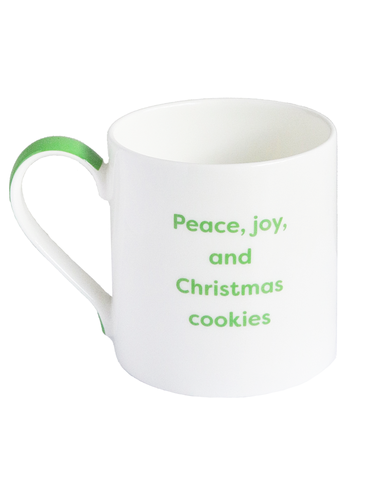 Afternoon Crumbs - Peace, Joy, and Christmas Cookies Mug - £16