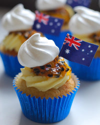 Australia Passion Fruit Pavlova Cupcakes