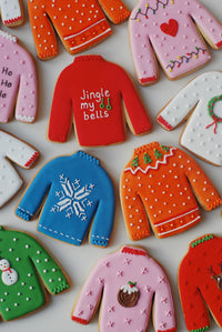 Christmas Jumper Biscuits