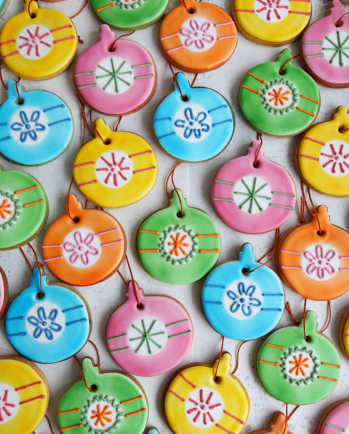 Christmas Bauble Biscuits