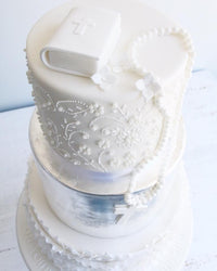 Bible First Holy Communion Cake