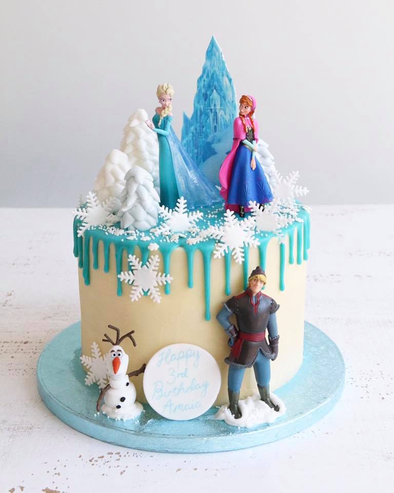 Frozen Kids Birthday Cake