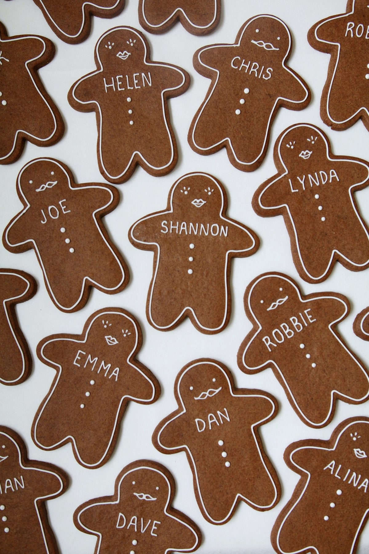 Personalised Gingerbread Men and Women