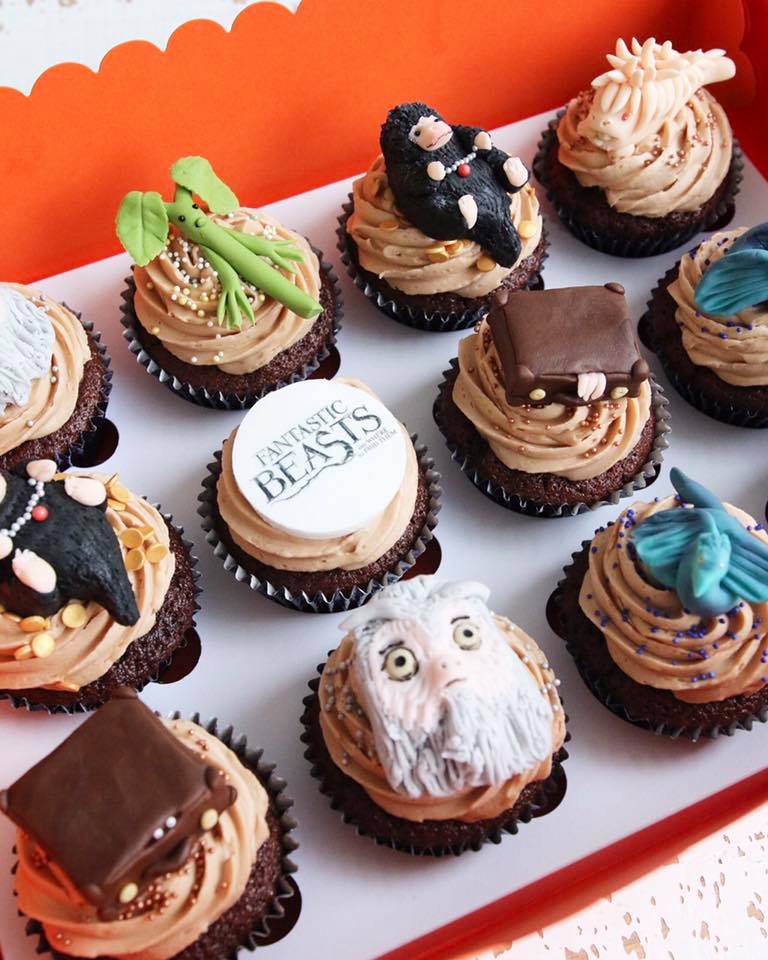 Fantastic Beasts Harry Potter Cupcakes