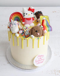 Hello Kitty Favourite Things Drip Cake