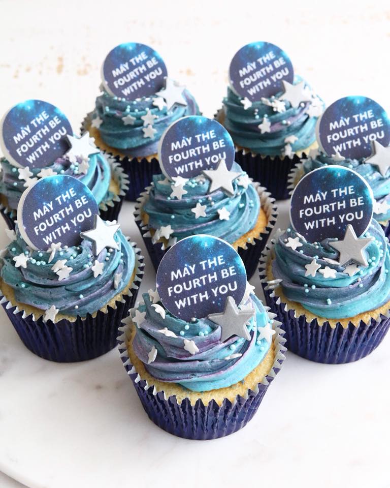 May The Fourth Be With You Star Wars Cupcakes