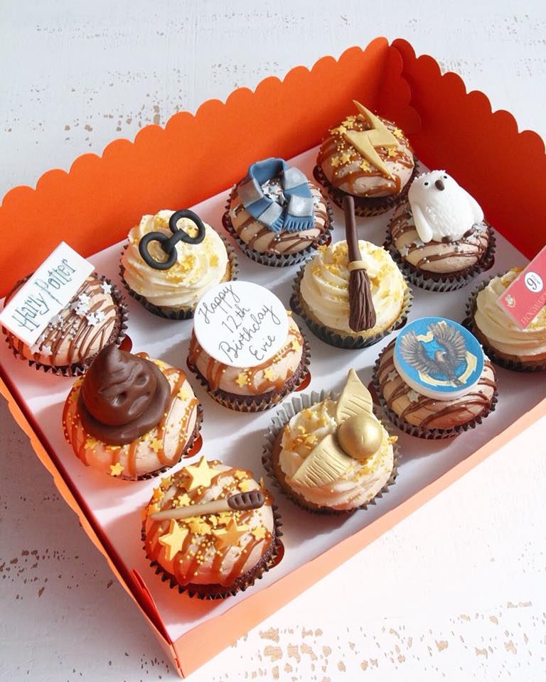 Harry Potter Ravenclaw Cupcakes