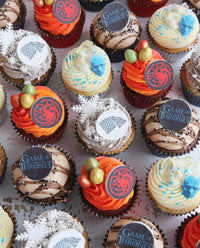 Box of Game of Thrones Cupcakes