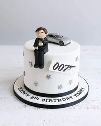 James Bond Birthday Cake
