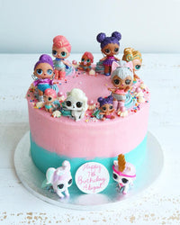 LOL Doll Kids Birthday Cake