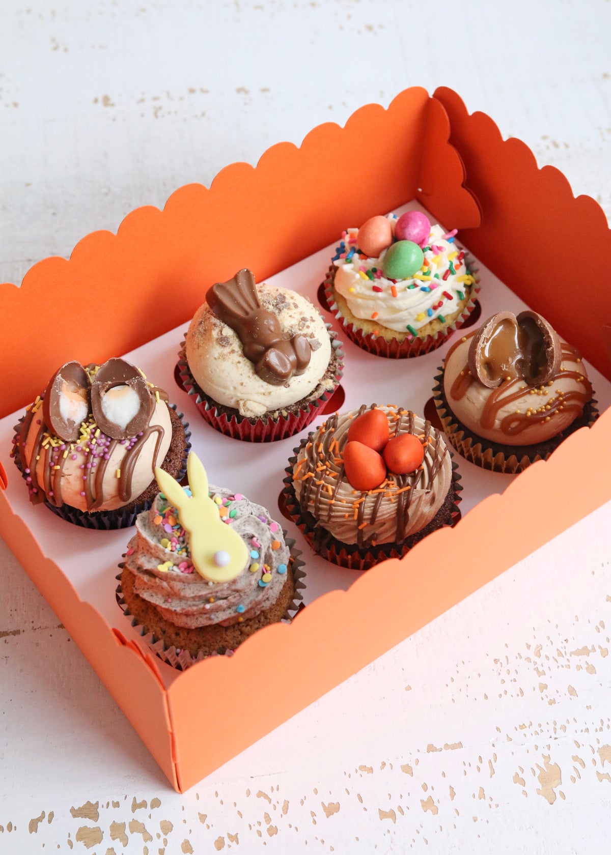 Mixed Box of Easter Cupcakes