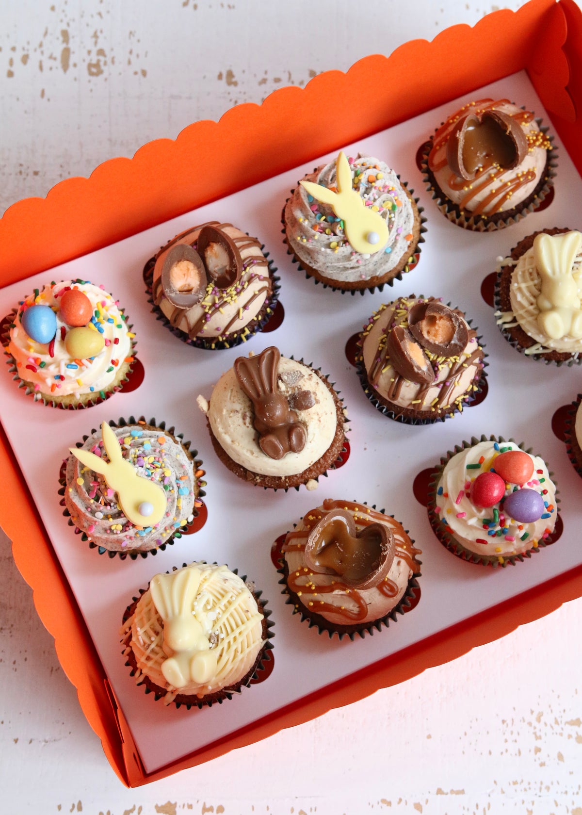 Mixed Box of Easter Cupcakes