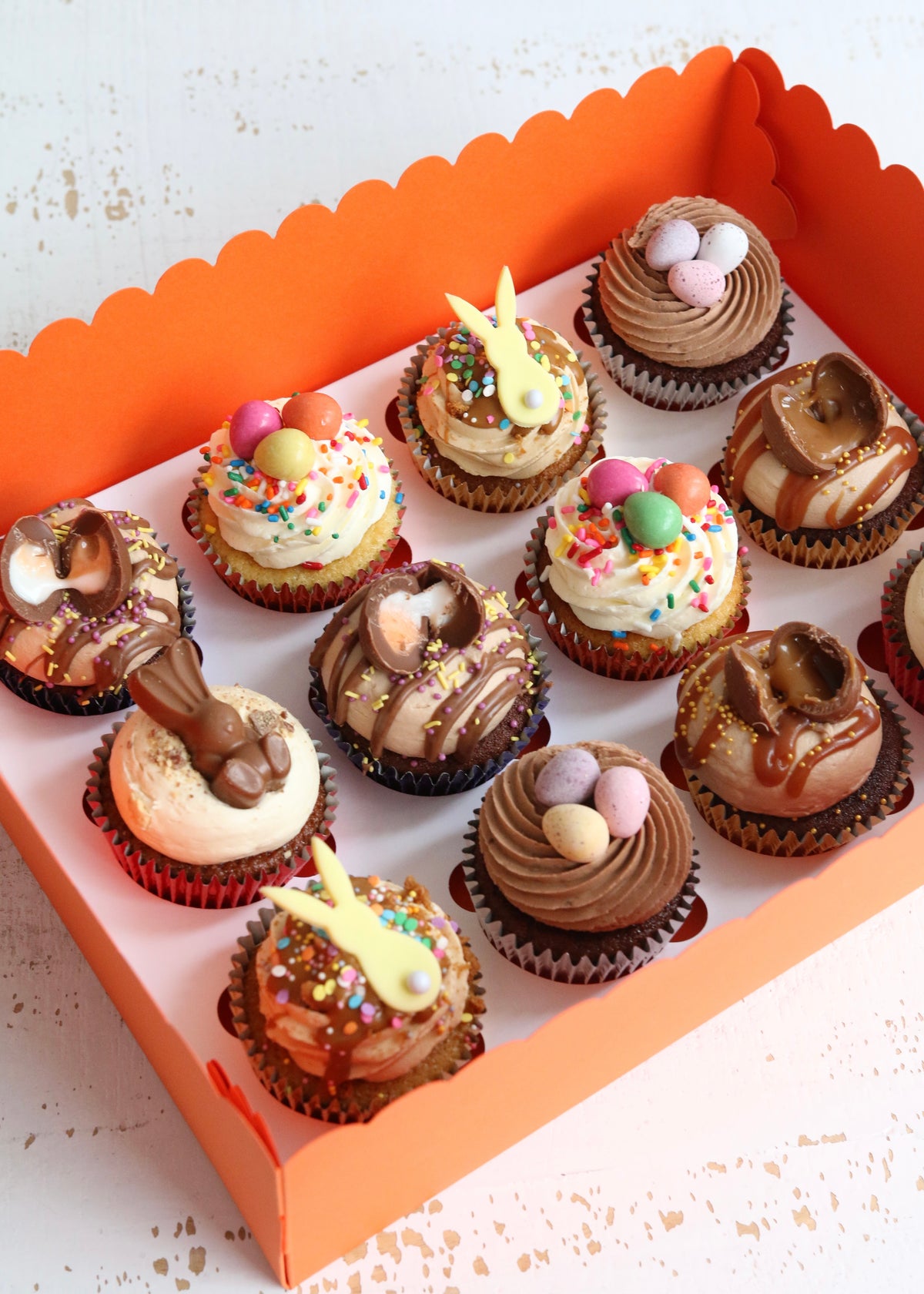 Mixed Box of Easter Cupcakes