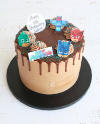 PJ Masks Drip Cake