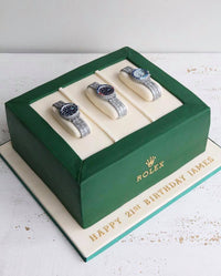 Rolex Watch Box Cake