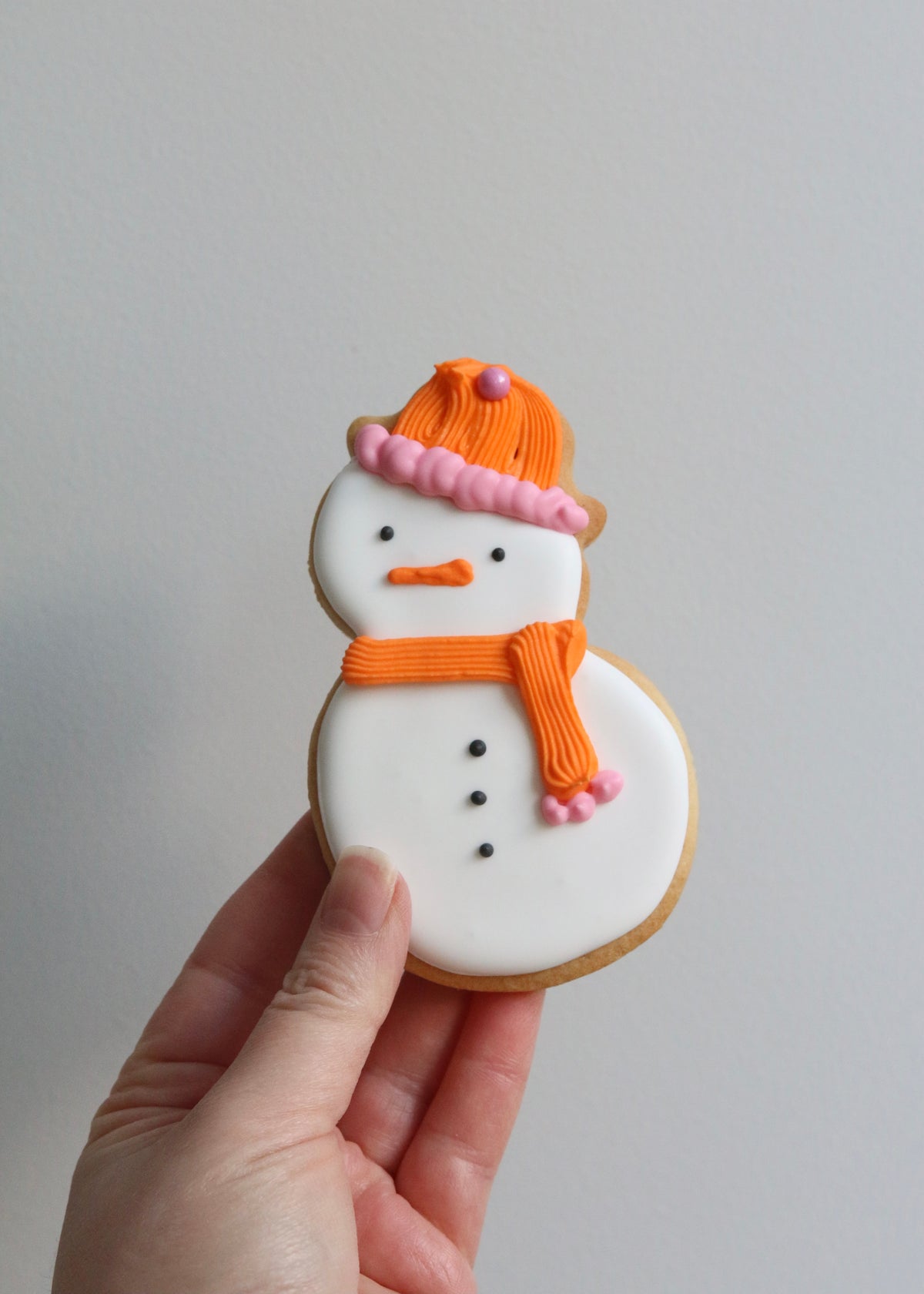 Snowman Biscuits