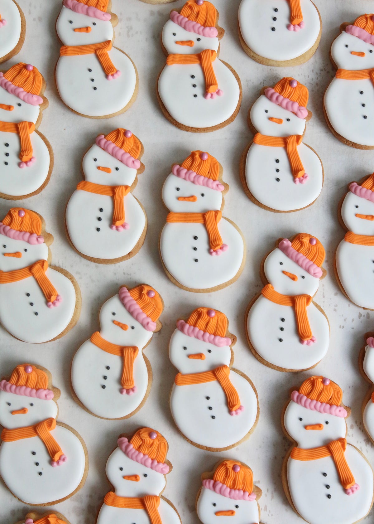 Snowman Biscuits