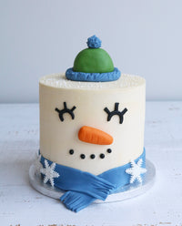 Frosty The Snowman Cake