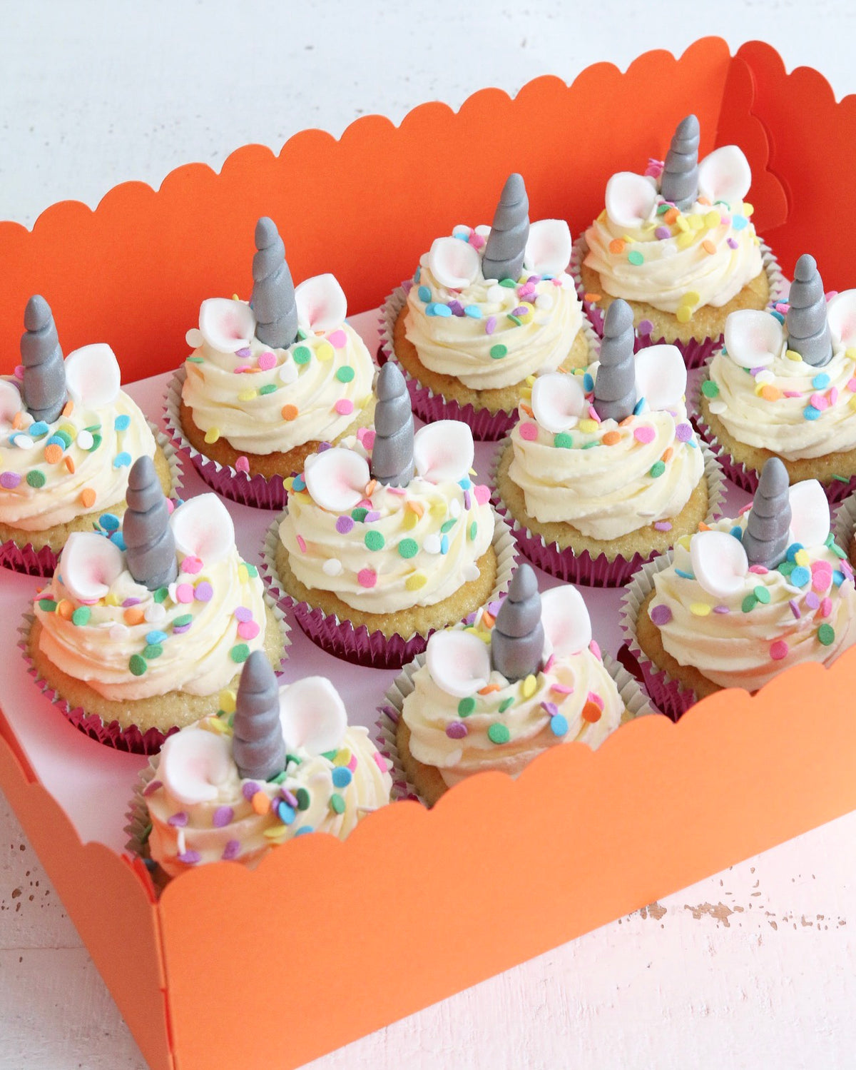 Unicorn Kids Birthday Cupcakes
