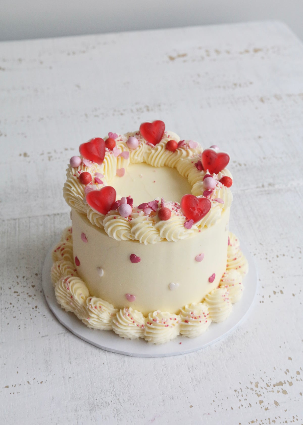 Mini Valentine's Cake