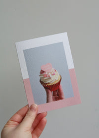 You're Sweet Cupcake Photo Card