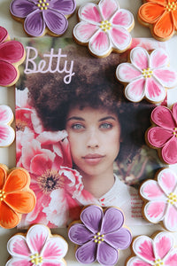 Betty Magazine Flower Biscuits